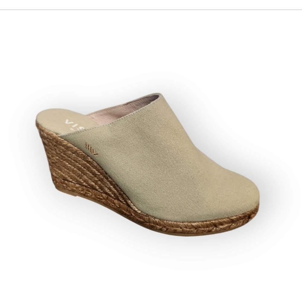 Viscata Barcelona Wedge Espadrille Mules Size EU 40‎